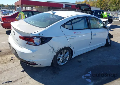 2019 Hyundai Elantra Value Edition из США, поврежденный, VIN 5NPD84LFXKH465635